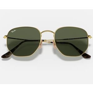 Ray-Ban Hexagonal Flat Sunglasses